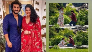 Anshula Kapoor Engaged! Arjun Kapoor, Janhvi & Khushi Celebrate Sister's NYC Fairytale Proposal to Rohan Thakkar