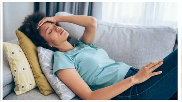 Pain in the lower back or pelvic region