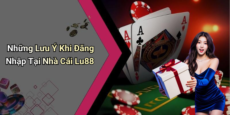 Những Lưu Ý Khi Đăng Nhập Tại Nhà Cái Lu88