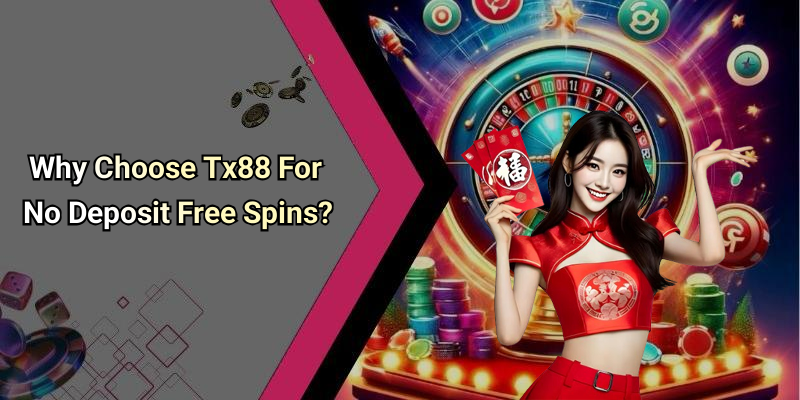 Why Choose Tx88 For No Deposit Free Spins?